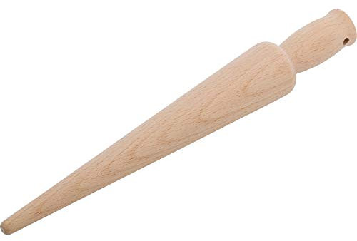 Westmark Waffel- und Eishörnchenformer, Länge: 28 cm, unbehandeltes Buchenholz, Hellbraun, 30052270