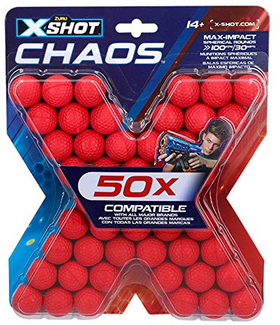 XSHOT Chaos Kugeln Nachfüllpack 50x Munition