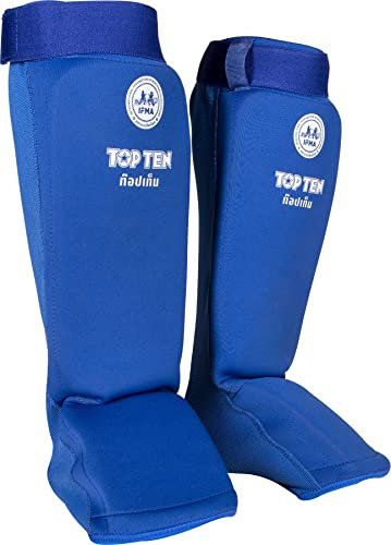 TOP TEN Schienbeinschutz „Dae“ - blau, Gr. XL