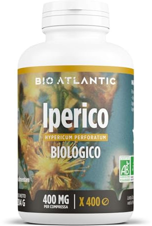Iperico Bio (Erba di San Giovanni) 400mg - 400 compresse