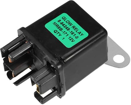 X AUTOHAUX 8942481610 8942481610 8944233140 Preheating Glow Plug Relay | for Yanmar 12V MR82BL-081 JIDECO 91008V