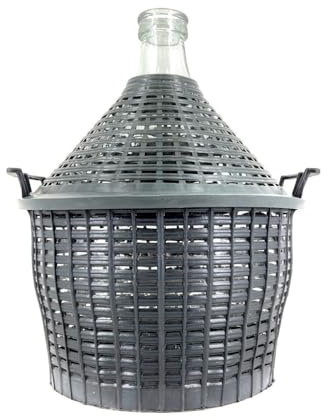 SELECTION ·1948 · ALBERTS · PREMIUM ALBERT PFÄFFLE Glasballon 5l im Kunststoffkorb (25 Liter)