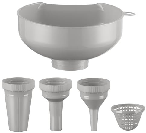Pisol Wide Mouth Versatile Funnel for Kitchen Use for Filling Bottles