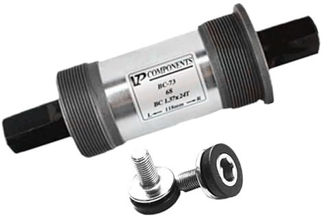 Movimento Centrale Perno Quadro Movimento centrale for bicicletta 103 107mm 110,5mm Asse pedivella foro quadrato Parti for bicicletta for guarnitura con perno conico quadrato Movimento Centrale Mtb(68