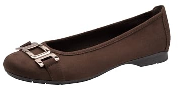 Jana Damballerina vegan ballerinaskor, mocka, 38 EU, Mocca, 38 EU