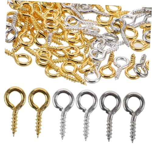 SOLUSTRE Mini Alfileres De De Tornillo De Pasadores De Para Joyería Diy Tornillos De Pequeños Para Manualidades