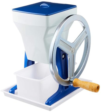 Manual Ice Crusher, Aluminum Die Cast, Specialized for Exquisite Cocktails, Portable and Compact Jog Clean, Food Grade Material, Soundproof Ice Breaker for Smoothies, Ice and Frozen Fruits