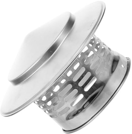 YARNOW Chapeau De Cheminée Acier Inoxydable pour Toit De Cheminée Chapeau De Pluie pour Échappement De Poêle Protection La Pluie Oiseaux