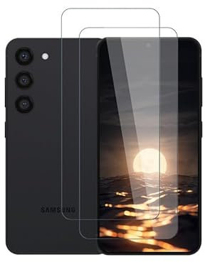 [2 Stück] für Folie Samsung Galaxy S23 Panzerglas, Splitterfest Displayschutz Samsung S23 Schutzfolie, Ultrabeständig Einfache Installation Displayfolie Samsung Galaxy S23 Handyfolie