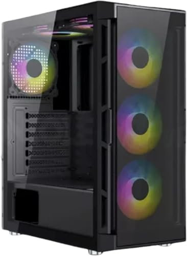 XYRAMAX Prebuilt Gaming PC - AMD RYZEN 5 5500 - NVIDIA RTX 3050 6GB Graphics Card - 16GB RAM - 500GB SSD - Desktop PC With 500 W PSU, Built-in WiFi, Windows 11