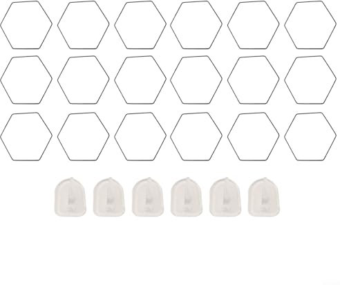 Anelli esagonali robusti e attraenti per piante rampicanti, protezione di lunga durata