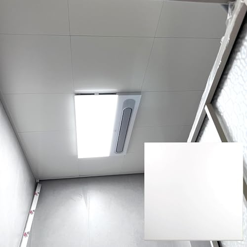 Dekorative Deckenpaneele für gewerbliche und private Nutzung, wasserdicht mit Schutzfolie, ideal für Bad Dusche und Küchendecken