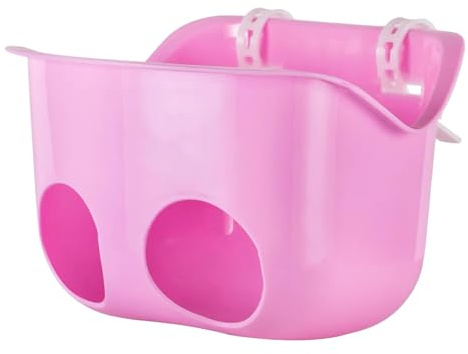 Generisch Puppensitz für Mädchen - Set von Puppenrad mit Geschirr | Mehrzweckkindersitz für Roller und Balance -Fahrräder