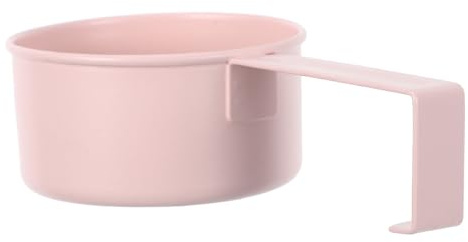 jojofuny Misurino a Manico lungo in Ferro Gancio Salvaspazio Cucchiaio Dosatore per Polvere e Detersivo in Bucato Misurino Portatile per Cibo per Animali Compatibile Contenitori e