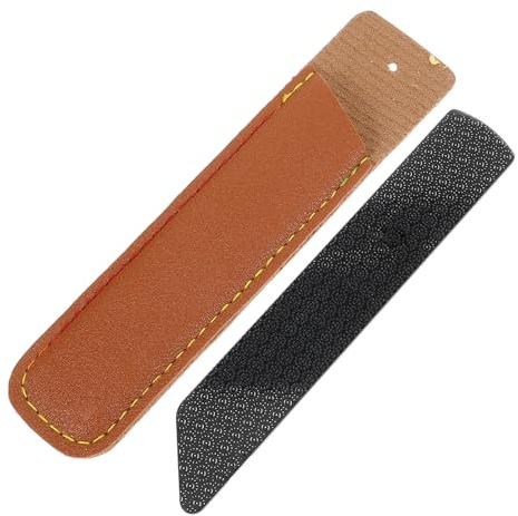 Veemoon Lime à Pied en Verre Noire Taille Moyenne Exfoliante pour Callosités Peaux Mortes Soin Pieds Portable Relaxation Massage Plantaire