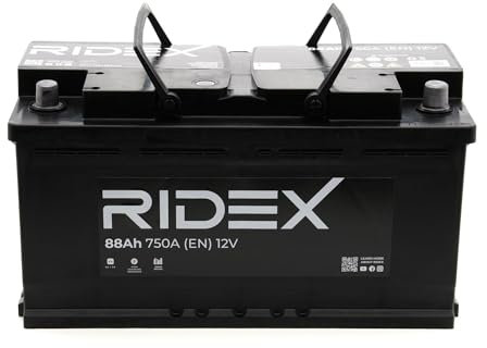 RIDEX Autobatterie 88Ah 750A 1S0043 B13 L5 Starterbatterie