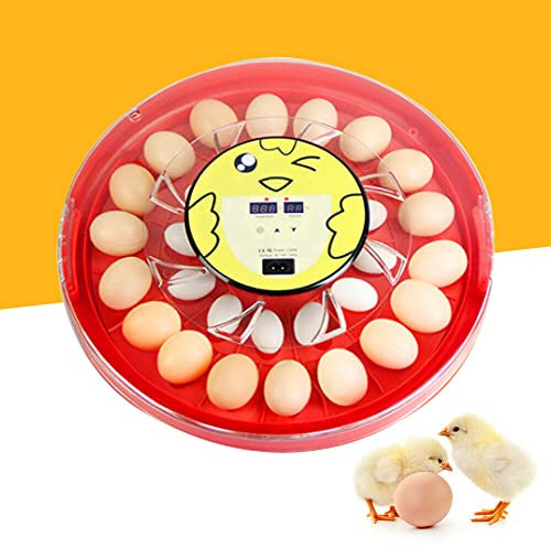 Vollautomatische Brutmaschine 30 Eier Brutapparat Flächenbrüter Brüter Inkubator Brutautomat für Huhn, Ente, Gänseeier