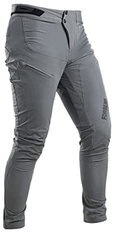 FORBEMK Mountainbike Hose Herren Fahrradhose Lang Leicht Atmungsaktiv Wasserabweisend MTB Pants Mountainbike Outdoor Sporthose