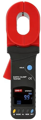 UNI-T Uni-trend Clamp Ground Resistance Tester UT273+ UT275 UT276A+ UT278A+ UT278C UT278D Auto Range Lightning Protection Loop resistance Earth clamp meter(UT276A+)