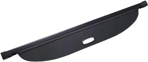 Fufizu Einziehbarer Auto Laderaumabdeckung Rollo für VW Golf 7 MK7 2014-2018,Hutablage Zum Schutz Der PrivatsphäRe Cargo Cover