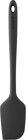 U-Taste Extra Large Silicone Spatula, 250℃ Heat Resistant, Black