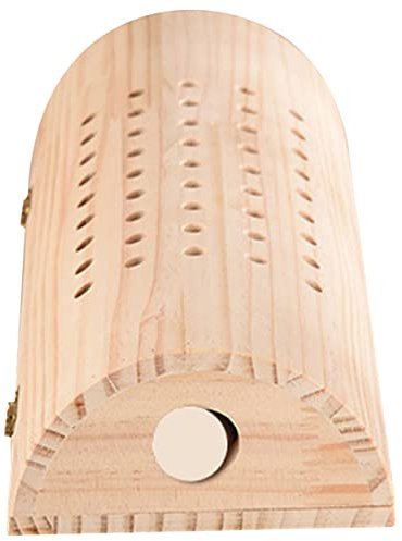 ANDRESLAD Glattes Moxibustionskissen Aus Holz Ergonomisches Lendenwirbelstützkissen Nacken Schulterschmerz-entspannungskissen Fürs Schlafen Geeignet Für Zuhause