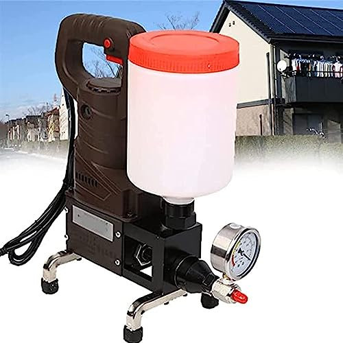 DRYIC Máquina de lechada eléctrica,Pistolas para calafatear,Máquina de lechada para Herramienta de calafateo de mortero de Cemento,Máquina de lechada (220v)