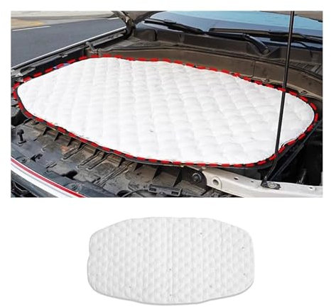 SICOTTON Coton Insonorisant pour Voiture Mousse D'isolation Phonique pour Capot en Mousse À Cellules Fermées pour F&ord pour Explorer 2020 2021 2022 2023(2023)