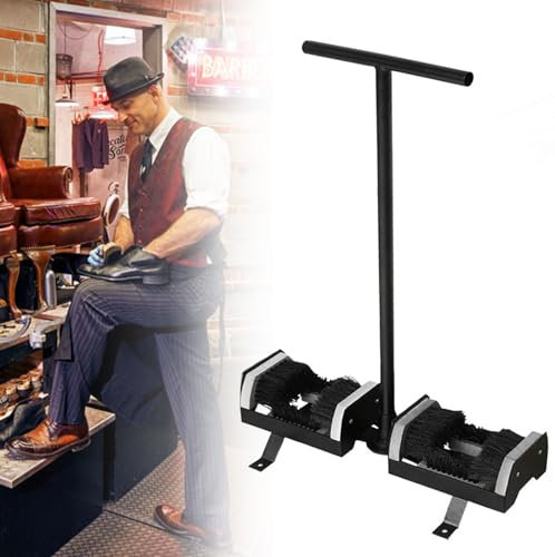 HNBYLMM Brosse grattoir à Chaussures - Grattoir à Bottes - Grattoir à Bottes Robuste - Brosse de Nettoyage de Bottes pour Chaussures d'extérieur - Nettoyant pour Chaussures - Brosse grattoir à Bottes