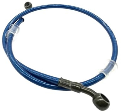 CNMVCJSAR Bremsleitung Universal Motorrad Edelstahl Geflochtene Pipeline Motorrad Dirt Bike Bremsöl Schlauch Bremsleitung 40 CM-150 cm(600mm)