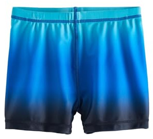 NEXT Äldre pojkar Badshorts i stretch i kort modell Blue Ombre 110