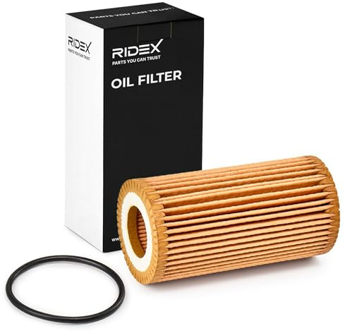 RIDEX 7O0438 Ölfilter Kompatibel mit FORD Focus Mk4 Turnier HP Filtereinsatz mit Dichtung