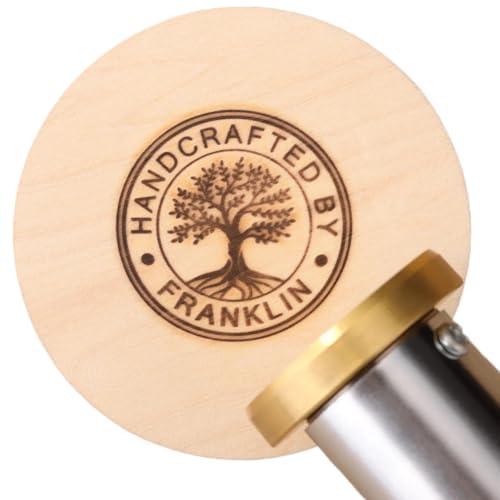 Custom Wood Branding Iron - Personalized Brand Iron for Wood, Make Your Own Personalized Logo into a Metal Mold, DIY Branding Kit Woodworking Tool, for Weddings and Handcraft Lover