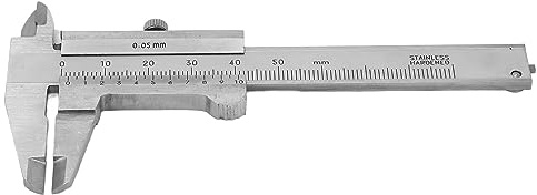 Tosuny Mini-Messschieber 0–50 mm: Hochpräzises Messwerkzeug aus Edelstahl, Ideal für die Schmuckherstellung und Bearbeitung von Abmessungen