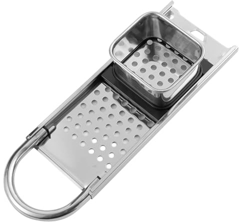 Guangcailun Raschietto manuale per spätzle in acciaio Per inox, per cucinare gnocchi in qualsiasi di cucina, strumento per grattugia da cucina, impugnatura comoda