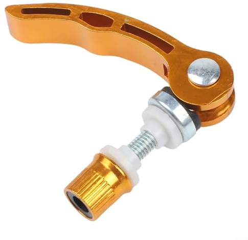 M6x45mm Quick Release Seatpost Clamp Bolt Skewer for Bicycle Cycle Scooter with Lightweight Aluminum Construction and Reliable Locking (m6x45mm god)