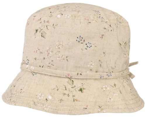 Lipodo Flowers Stoffhut Bucket Hut geblümt Mehrfarbig mit Schleife Damen Frühling Sommer
