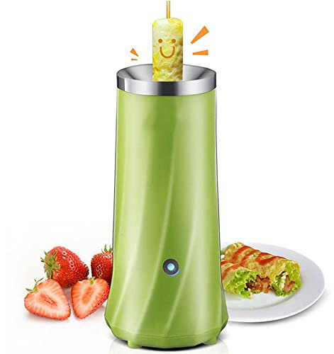 Fabricante Automático De Rollos Huevo Máquina Eléctrica Para Hacer Rollos De Huevo Máquina De Salchichas Huevera De Acero Inoxidable Cocina Vertical Tortilla Máquina De Desayuno Easy Eggs