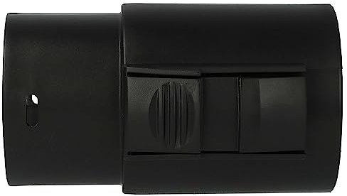vhbw Schlauch-Adapter kompatibel mit Kärcher A 2675 Jubilee *EU (1.723-814.0) Staubsauger, Staubsaugerschlauch - Anschlussadapter, Schwarz