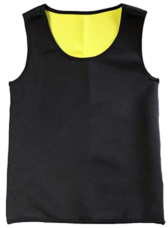 Herren Heimtrainer Neopren Fat Burner Shapewear - Trainingsweste mit warmer Taille zum Laufen gut