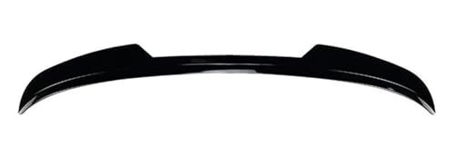 DZSMSRTG Auto Heckflügel Spoiler ABS Auto Heckspoiler Dachspoiler Body Kit Aufkleber Für Ford Für Fiesta Für MK6 Für MK6.5 2008-2017 Auto Zubehör(Glänzend schwarz)