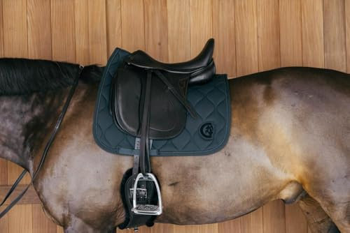 Kentucky Horsewear - Satteldecke - 3D Wave Schabracke - Dressur - tannengrün