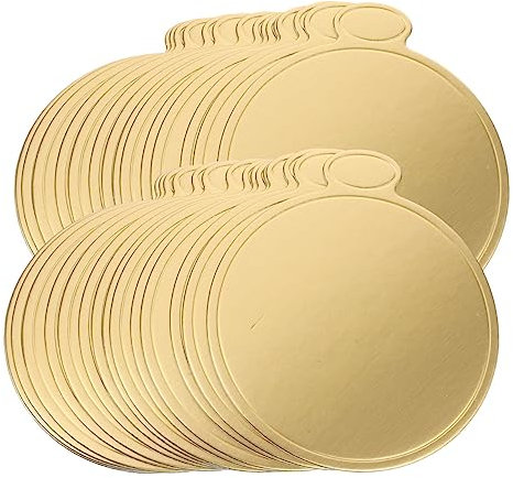 Hoement 50stücke Mini Tortenplatten Rund Papp Kuchen Trays Mousse Kuchen Display Schalen Torten Dekore Geburtstags Party Basen Lieferungen
