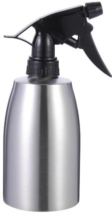 CAXUSD Handdruck Sprühflasche Edelstahl Wassersprüher Gießkanne Leicht Für Garten Pflanzen Pflege Und Reinigung Flexible Wasserzerstäubung Für Topfpflanzen Und Fahrzeug-Ecken