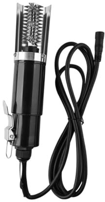 Garneck Raspador Eléctrico De Escamas De Pescado Cable Práctico Para Limpiar Pescado El Hogar Resistente Cubierta De Acero Inoxidable