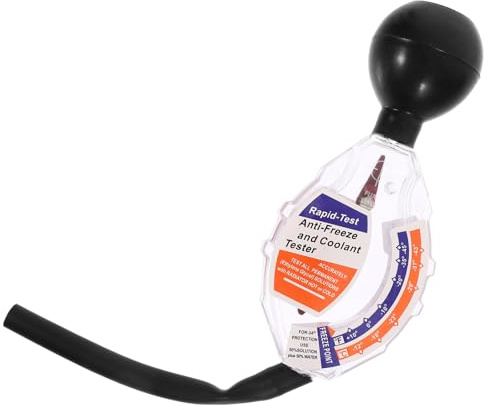 Abaodam Testeur Liquide Refroidissement Voiture Précis Densitomètre Antigel Rapide pour Batterie Auto Outil Multifonction de Mesure Gel Voiture