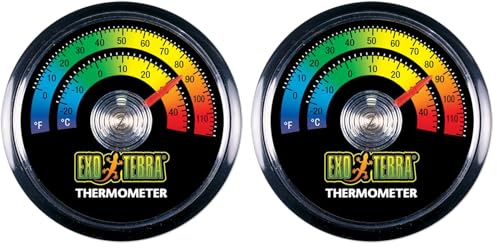 Exoterra Thermomètre à Aiguille pour Reptiles et Amphibiens (Lot de 2)