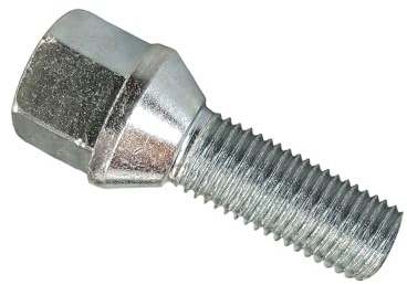 TRACER Boulon de roue conique argenté M12 x 1,5 35 mm