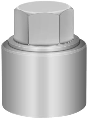 JEUCLEL 522 Clé d'écrou de verrouillage de roue compatible avec VW VAG Volkswagen (douille OD 28 mm – ID 25 mm), adaptateur de douille d'écrou de verrouillage de roue, outil de démontage de roue