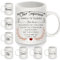 Rappelle-Toi Toujours Que Tu Es Plus Courageux - Mug pour Hommes - Cadeau d'Inspiration pour Supérieurs - Tasse à Café pour Départs, Anniversaire, Noël